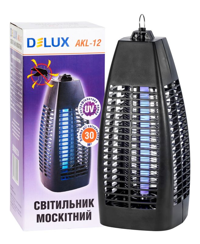 Світильник для знищення комах AKL-12 1х6 Вт 30 кв. м.