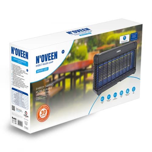 Инсектицидная лампа Noveen IKN911 LED 1x13 Вт 300 кв. м.