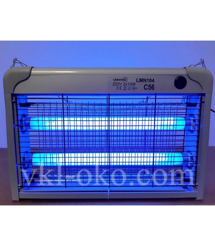 Знищувач комах, комарів, мух на 70 кв.м Lemanso 20W